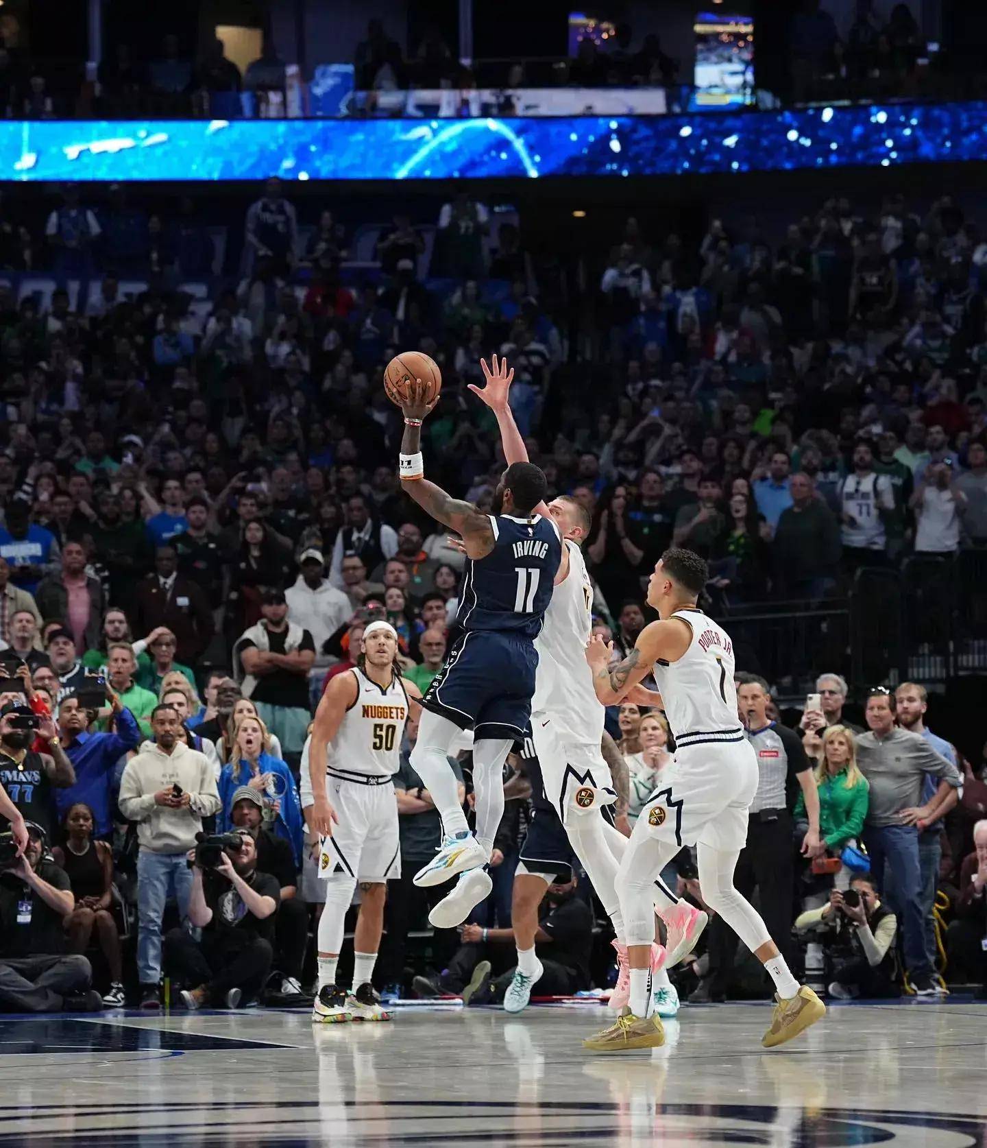 篮网主场战胜太阳，欧文神奇绝杀